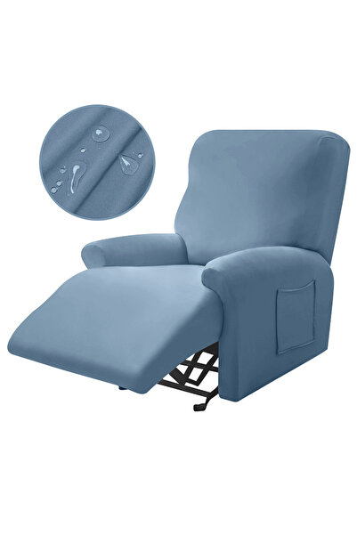 Choice 1 seat S1-GREYBLUE Waterproof Recliner Sofa Cover Non-slip Sofa Covers...