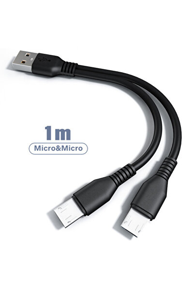 Choice 1M مزدوج مايكرو 2 في 1 USB من النوع C مايكرو USB C كابل كابل شحن سريع ...