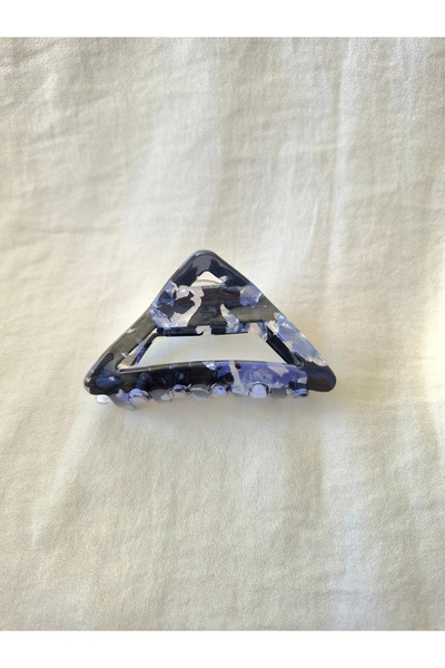 Beyaz Dükkan مشبك مثلث من عظم اللؤلؤ مقاس 7 سم