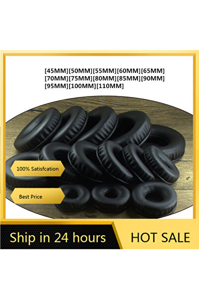 Choice وسادات أذن ناعمة من البولي يوريثان 90 مم، وسادات أذن من الإسفنج 45 مم - 110 مم، وسادات أذن 60 مم 70 مم لسماعات AKG و Sennheiser و AT..