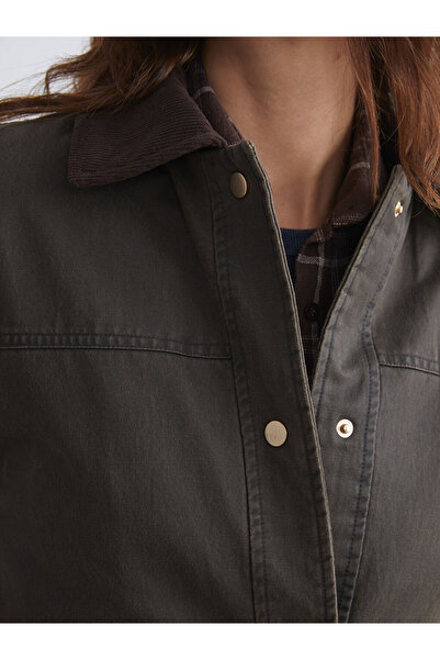 LC Waikiki Good Quality Parts from Celebi Store |   Shirt Collar Women's Coat