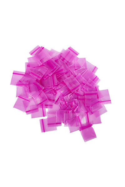 Choice وردي 100 قطعة/مجموعة أكياس تغليف بلاستيكية متعددة الألوان أكياس حبوب Z...