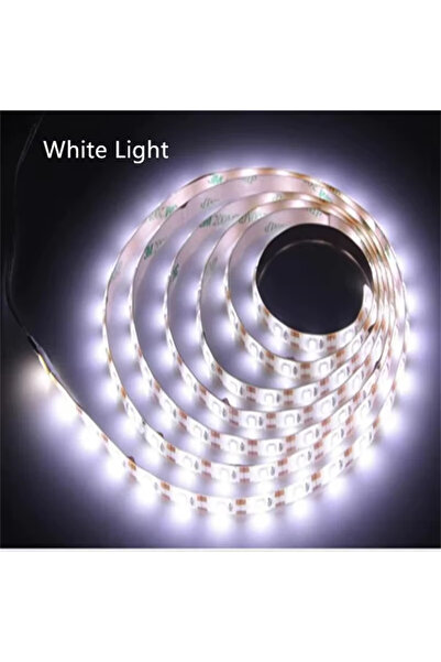Choice 2m White 5V USB LED Strip Light White/Warm White Flexible Cuttable Light with Adhesive for TV Backli