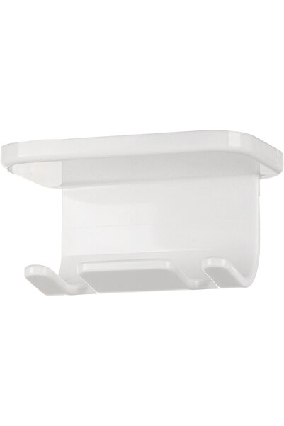 Choice حامل فرشاة أسنان ذاتي اللصق قابل للفصل بخطافين للحمام مثبت على الحائط ...