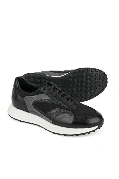 Ziya Чоловічі кросівки з натуральної шкіри 1531026Z313 Чорні