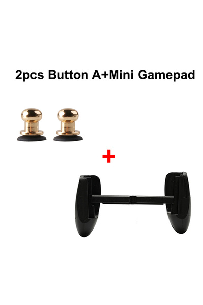 Choice A With Mini gamepad Pubg Controller Metal Pubg Mobile Trigger Fire Button Aim Key Mini Gamepad Andro