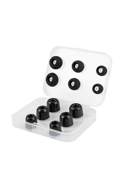 Choice 6 أزواج KBEAR FT01 6 أزواج (S/M/L) مجموعة مزيج من أطراف الأذن المصنوعة من السيليكون + الإسفنج المرن أطراف أذن عازلة للضوضاء