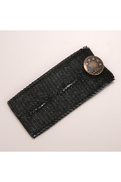 Choice black 2pcs 1/2/4 Extension Buttons for Pant Long Buckle Hook Stretch Adjustment Waist Buckle Extens