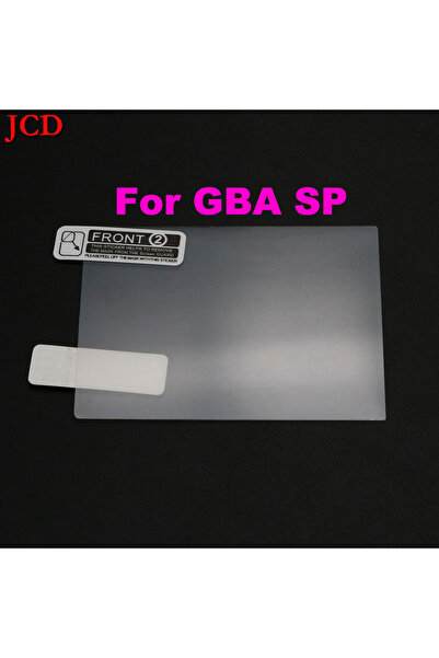 Choice لـ GBA SP JCD قطعة واحدة من غشاء حماية شفاف عالي الدقة من الأعلى والأس...