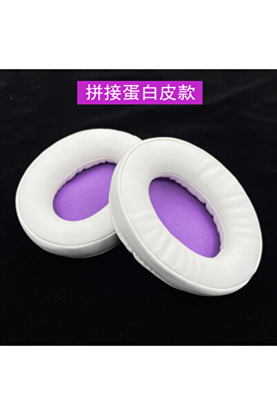 Choice وسائد أذن من الجلد البروتيني الأبيض لسماعات HyperX Cloud Core / Stinger / Flight / FlightS / Alpha / Silver / X