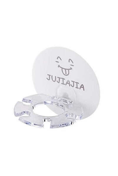 Choice حامل فرشاة أسنان أبيض حمام رف تخزين متعدد الأغراض مبتكر مثبت على الحائ...