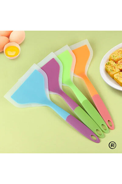 Choice ملعقة تاماجو ياكي بلون عشوائي، مقلاة غير لاصقة، ملعقة خاصة، ملعقة سميك...