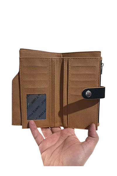 Just Polo Women's Lacoste Pattern a Quality Large Size Shopper Wallet