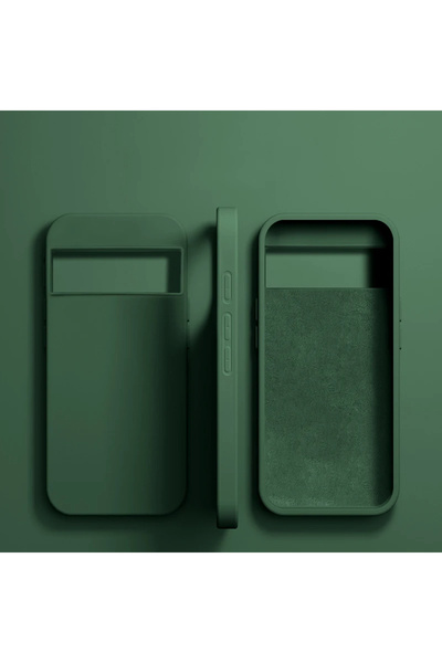 Choice لـ Pixel 8 Pro Cangling Green Luxury Original Liquid Silicone Phone Cases For Google Pixel 8 6 7 Pr