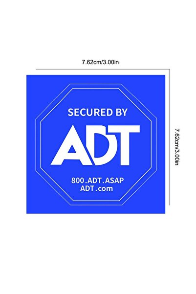 Choice ملصق أمان مزدوج الوجه مقاوم للماء لـ 8 قطع من النوافذ ملصق تحذيري لـ A...