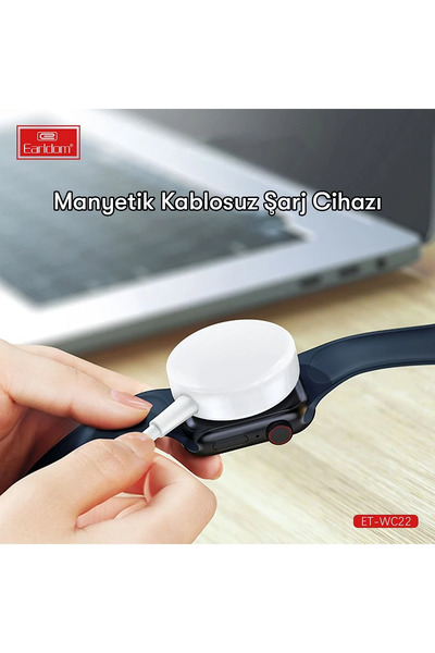 Sphone Apple Watch Kablosuz Type-C Hızlı Quick Şarj Cihazı Wireless Tüm Akıllı Apple Saat Modelleri Uyumlu