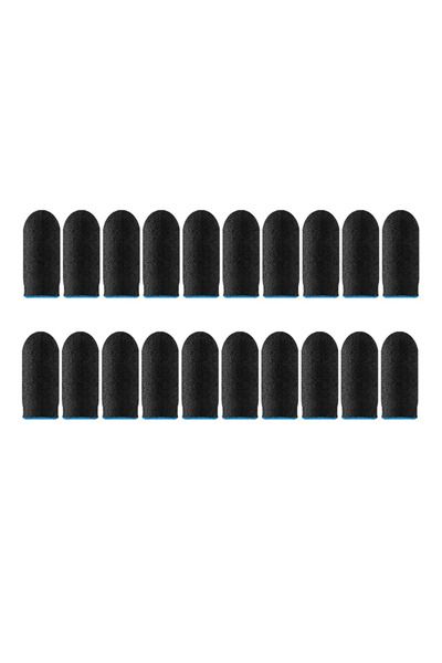Choice Blue (20pcs ) 20Pcs New Finger Cover Game Controller Suitable For PUBG Anti Sweat Scratch Touch Scre