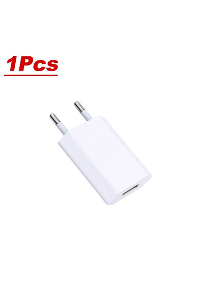 Choice 1 قطعة قابس الاتحاد الأوروبي 1-5 قطع شاحن حائط USB صغير عالمي 5 فولت 1...