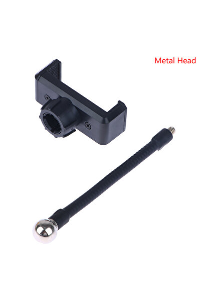 Choice حامل مرن للهاتف المحمول من معدن مرن مناسب للهواتف الذكية مع حلقة إضاءة...