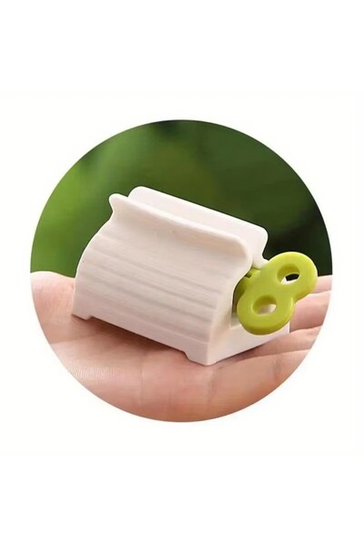 Choice1 مضغوطة معجون أسنان خضراء 1 قطعة أنبوب متدحرج حامل معجون أسنان قاعدة د...