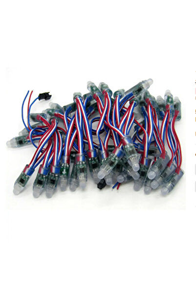 Choice 50 قطعة DC5V 50 قطعة WS2811 IC RGB Pixel LED Module Light Full Color IP67 ، Wifi LED SPI Controller، 5V 6