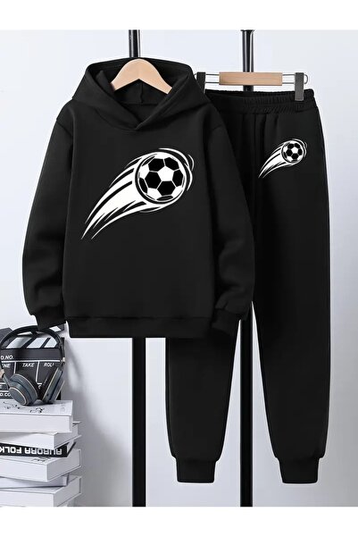 Cevval Παιδικό φούτερ με κουκούλα και φούτερ με στάμπα 3 νήματα με ανάλαφρο χρώμα για το φθινόπωρο/το χειμώνα