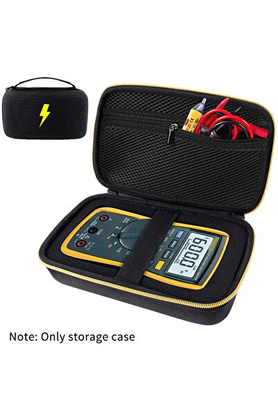 Choice Black Case Compatible for Fluke 117/115/ 116/ 87V/ 88V/ 101, Also Fit Crenova MS8233D/ for AstroAI T