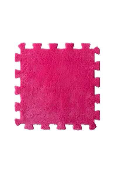 dalip Set 10 Pieces Puzzle Mat, Flippy, EVA Foam, Soft, 30 x 30 x 1 cm, Pink