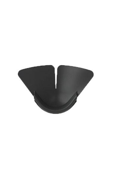 Choice مسند أنف مغمور باللون الأسود من السيليكون يحجب الضوء لـ Meta Quest 3 واقي جسر الأنف C