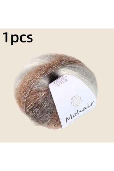 Choice 03-1 قطعة من خيوط الموهير القطنية الناعمة المتدرجة من خيوط الحياكة الي...