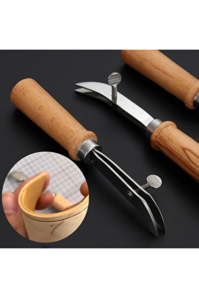 Choice 19 سم قابل للتعديل حافة جلدية خياطة Groover Craft Groove Gouge DIY Too...