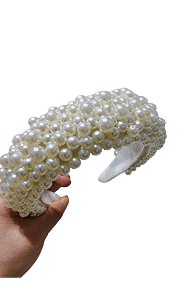 NEGO ACCESORİES CORONĂ DE CUCURĂRI DE PERLE ALBE (LARGĂ) BRIDAL AFTER PARTY, ...