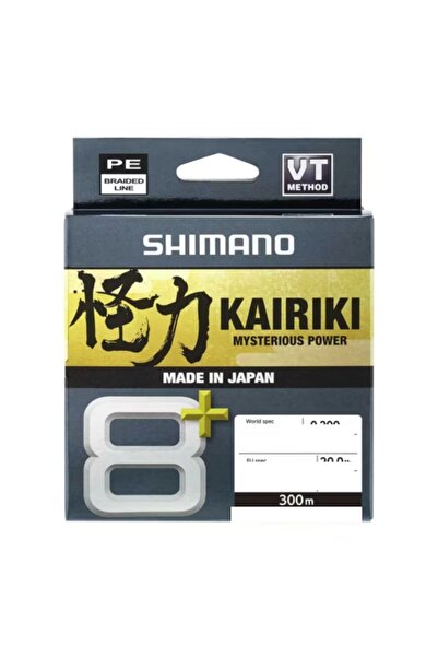 Shimano Kairiki 8+ Plus 300m 0,13mm M.Green (Yeşil) İp Misina