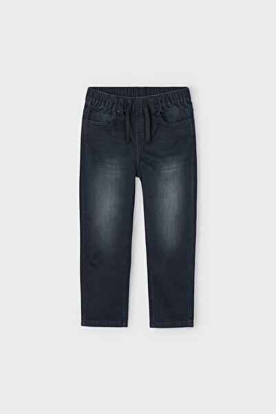 MAYORAL Чоловічі дитячі джинси-джоггери з еластичним поясом і 5 кишенями - чорні