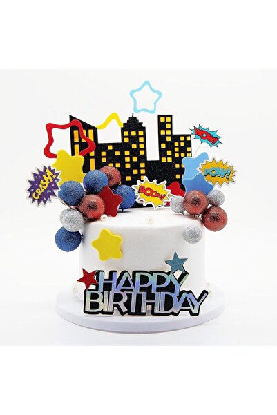 Choice 51pcs spider Hero Themed Birthday Party Supplies Superhero Birthday De...