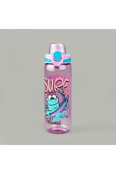 MATMEL ترجو شور هاواي زجاجة مياه تريتان قابلة للقفل - ملونة - 630 مل