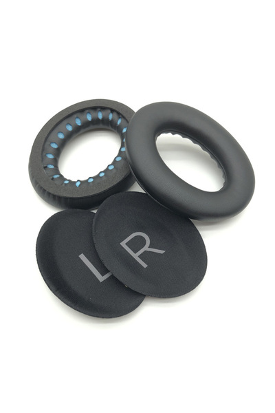 Choice وسادات أذن سوداء بديلة لـ Bose QuietComfort 45 (QC45)/QuietComfort SE (QC SE)/New Quiet Comfort