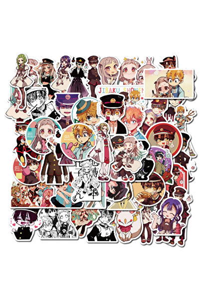 Choice ملصقات أنيمي متعددة الألوان 50 قطعة من Toilet Bound Hanako Kun و Yugi ...