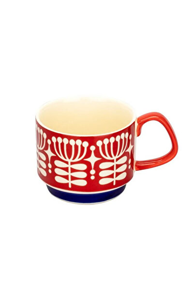 Choice 300 مل F 300 مل مجموعة أكواب قهوة يابانية مزينة بزهور أكواب حليب وشوفا...