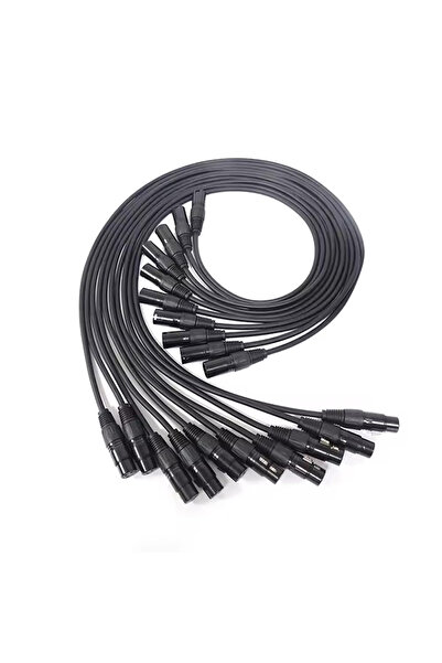 Choice 10 قطع كابل 1 متر 10 قطع/اللوت طول 1 متر كابل DMX 3 سنون DJ أضواء المس...