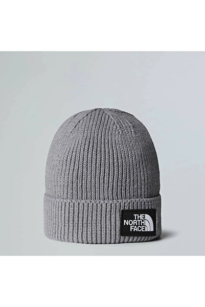 THE NORTH FACE TNF LOGO BOX CUFFED BEANIE