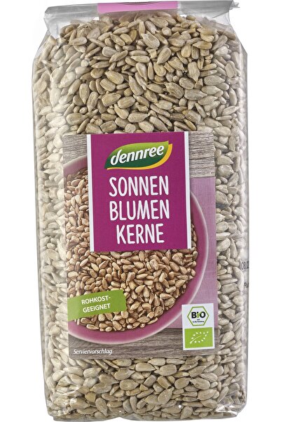 Dennree Seminte de floarea soarelui origine Europa bio 500g