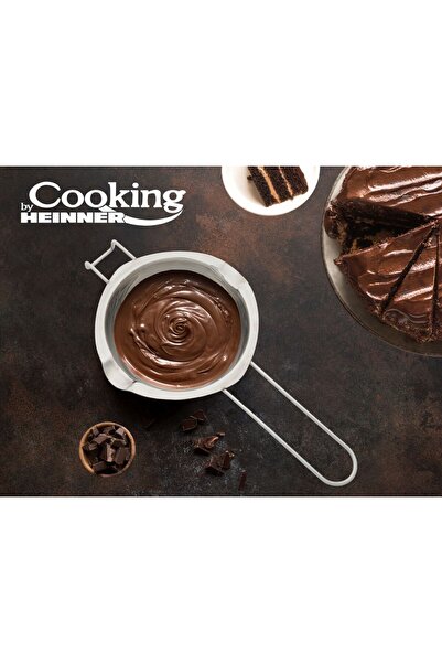 Heinner Cooking by Heinner chocolate melting pot, stainless steel, 400 ml, Silver