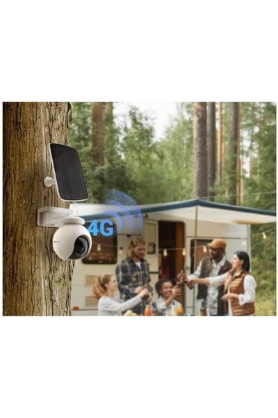 EZVIZ 2K 4G Battery Camera Outdoor with GPS Location, PTZ Security Camera