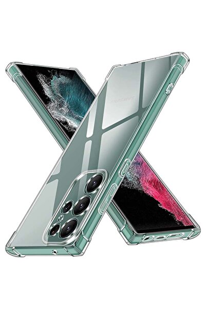 Choice S23 FE شفاف سميك مقاوم للصدمات هاتف شفاف لحماية الهاتف Samsung Galaxy S22 S21 S20 FE S23 S24 Plu