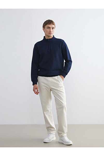 LC Waikiki Alegeri strălucitoare de la Shining Store |   Hanorac gros pentru bărbați cu mânecă lungă și guler înalt