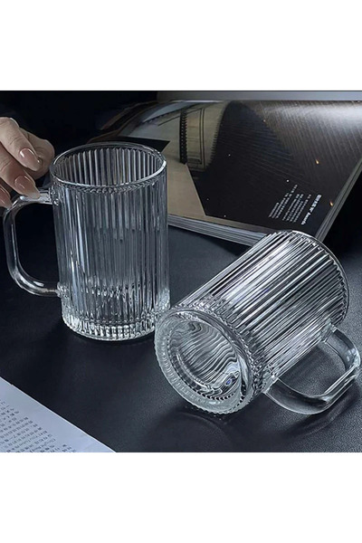 Choice1 380 مل 2 قطعة 1 قطعة/2 قطعة مجموعة أكواب 380 مل 13.1 أونصة أكواب قهوة أكواب حليب وعصير وماء منزلية