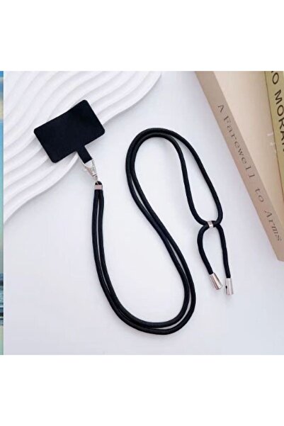 Choice8 بوليستر / نايلون أسود هاتف محمول حبل تعليق عنق حبل تعليق متعدد الاستخ...