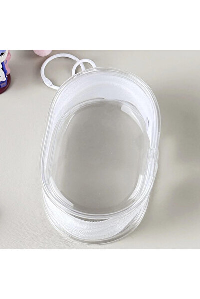 Choice 1PC White 1/2pcs Waterproof Piece Transparent Charger Storage Bag With Design Multi Purpose Portable