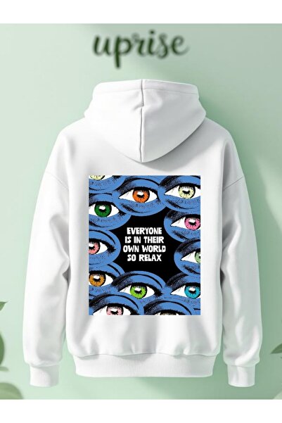 Vordevia So Relax Принт Бавовняна 3 нитки Oversize Світшот